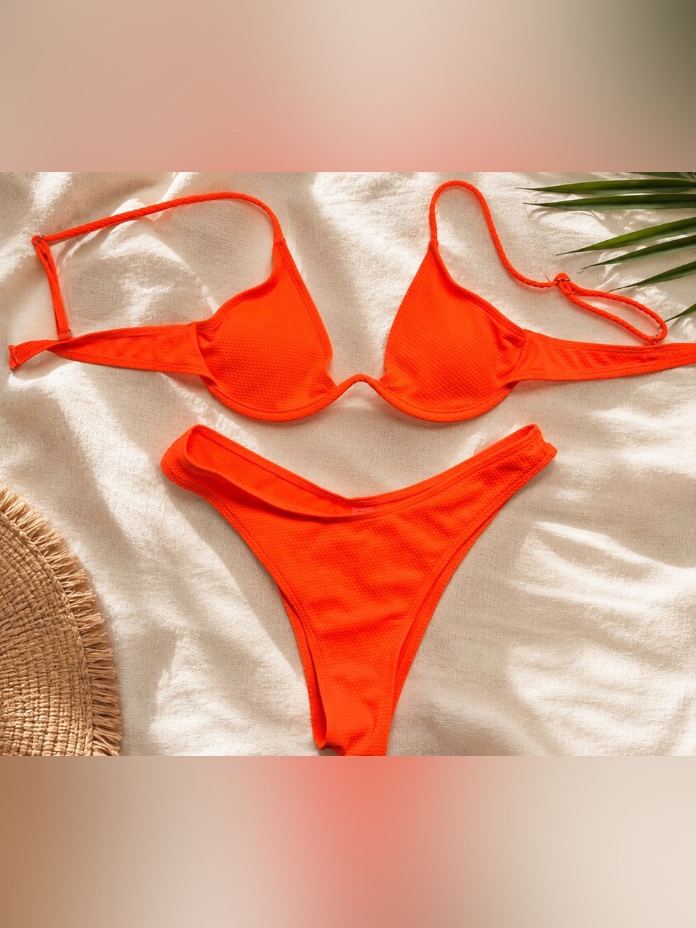 orange bikini | size small | zaful
